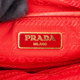Prada Tessuto Nylon Saffiano Leather Shoulder Bag