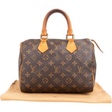 Louis Vuitton Monogram Canvas Speedy 25 Handbag
