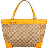 Gucci Monogram GG Canvas Mayfair Tote Shoulder Bag