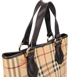 Burberry Haymarket Nova-Check  Tote Handbag