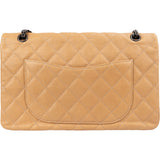 Chanel Quilted Caviar Leather 2.55 Reissue Jumbo Double Flap Crossbody Bag