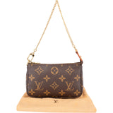 Louis Vuitton Monogram Canvas Mini Pochette Accessoires Handbag