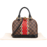 Louis Vuitton Limited Monogram Damier Ebene Karakoram Alma BB Crossbody Bag Handbag