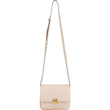 Celine Calfskin Leather Teen Triomphe Crossbody Bag