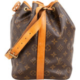 Louis Vuitton Monogram Canvas Sac Noé Petit Shoulder Bag