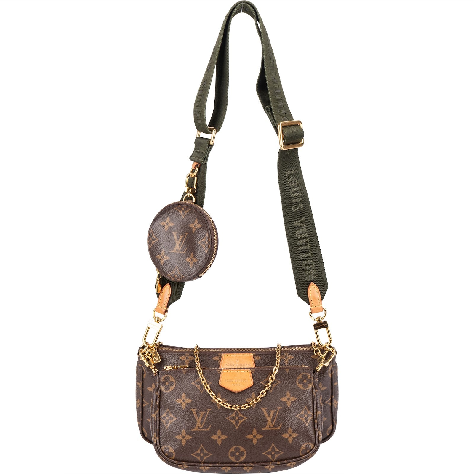 Louis Vuitton Monogram Canvas Multi Pochette Accessoires Crossbody Bag - vintageandkickz