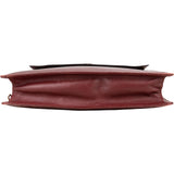 Cartier Bordeaux Leather Clutch