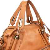 Chloé Grained Leather Paraty Handbag