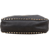 Valentino Garavani Grained Leather Rockstud Crossbody Bag