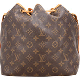 Louis Vuitton Monogram Canvas Sac Noé Petit Shoulder Bag
