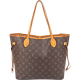 Louis Vuitton Monogram Canvas Neverfull MM Shoulder Bag