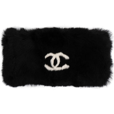 Chanel Fur CC Muffler Arm Warmer Armstulpe