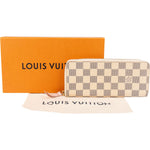 [🔄️B06 / F71] Louis Vuitton Monogram Damier Azur Zippy Wallet - vintageandkickz