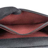 Chanel Quilted Caviar Leather CC Wallet On Chain Crossbody Bag