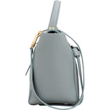 Celine Light Blue Leather Grained Calfskin Belt Handbag