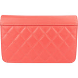 Chanel Caviar Leather CC Wallet On Chain Crossbody Bag - vintageandkickz