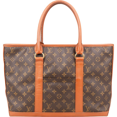 Louis Vuitton Monogram Canvas Sac Weekend Handbag - vintageandkickz