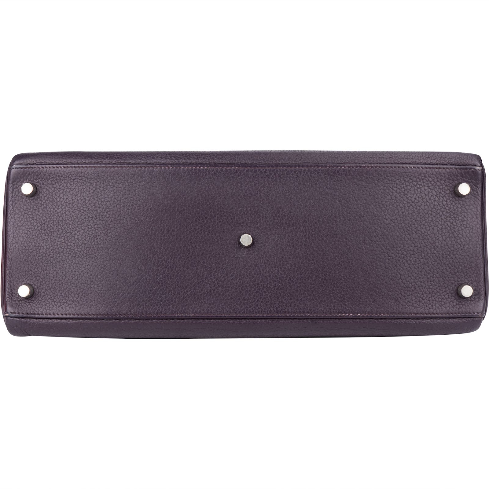 [🔄️B12 / F05] Hermès Grained Leather Kelly 40 Handbag - vintageandkickz