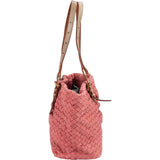 Bottega Veneta Intrecciato Leather Marquise Flower Tote Shoulder Bag