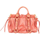 Miu Miu Vitello Lux Bow Small Crossbody Handbag