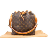 Louis Vuitton Monogram Canvas Sac Noé Petit Shoulder Bag