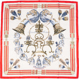 Hermès Panache et Fantaisie Silk 90 Scarf Tuch