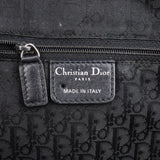 Christian Dior Tweed Leather Detective Bag Handbag