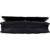 Chanel Quilted Caviar Leather Wallet On Chain Crossbody Bag