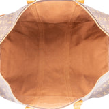 Louis Vuitton Monogram Canvas Keepall 60 Bandoulière Travel Bag