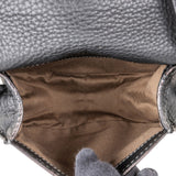 Chloé Back Leather Marcie Mini Saddle Crossbody Bag