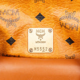 MCM Monogram Visetos Boston Pocket Handbag