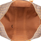 Louis Vuitton Monogram Canvas Keepall 55 Bandoulière Travel Bag