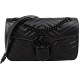Gucci Matelassé Leather GG Marmont Crossbody Bag