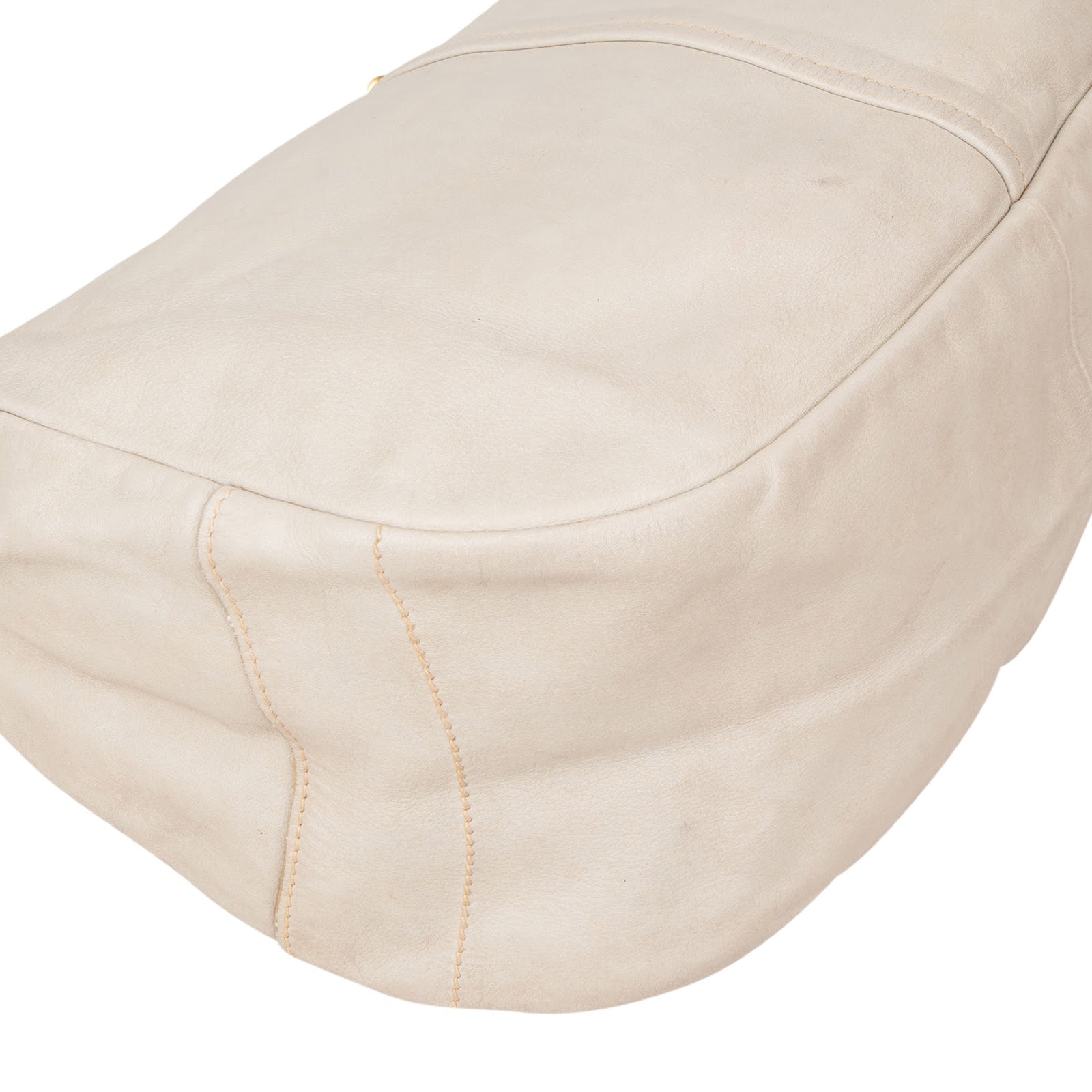 [🔄️B14 / F03] Prada Leather Vitello Daino Hobo Handbag - vintageandkickz