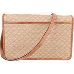 Celine Macadam Monogram Canvas Flap Crossbody Bag - vintageandkickz