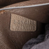 Céline Drummed Leather and Suede Trapeze Handbag