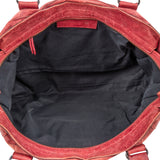Balenciaga Red Leather Classic City Handbag