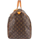 Louis Vuitton Monogram Canvas Keepall 55 Travel Bag