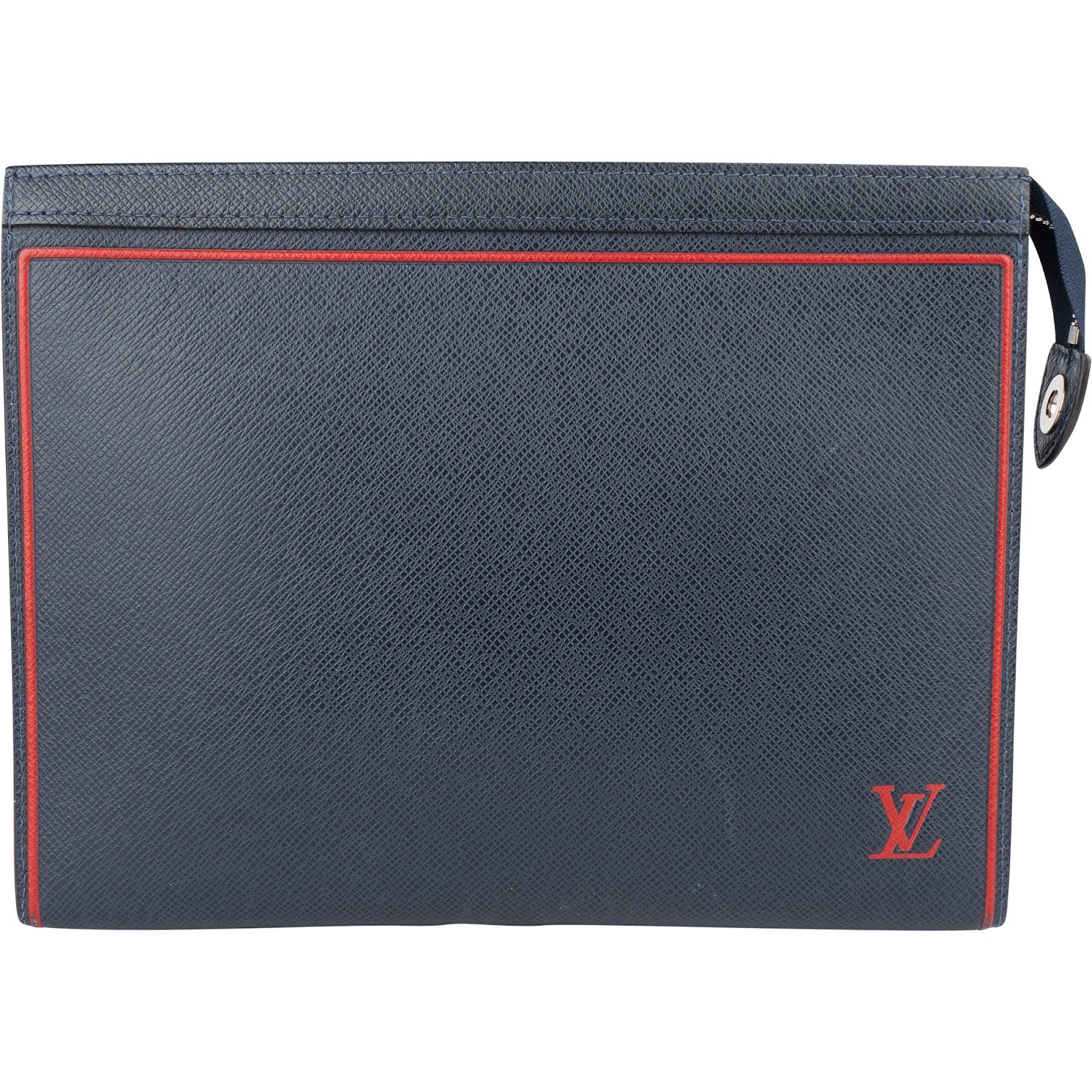 [🔄️B08 / F29] Louis Vuitton Marine Epi Leather Pochette Jour GM Handbag - vintageandkickz