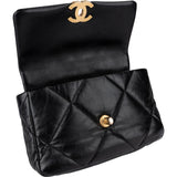 Chanel 19 Quilted Lambskin Single Flap Crossbody Bag