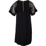 Louis Vuitton Black Lace Monogram T-Shirt Dress (FR40 / DE38)