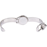 Gucci Silver Tone 6700L Belt Lock Woman Watch