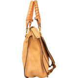Chloé Brown Suede Marcie Handbag
