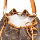 Louis Vuitton Monogram Canvas Sac Noé Petit Shoulder Bag