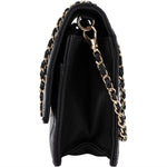 Chanel Quilted Patent Leather CC Crossbody Bag - vintageandkickz