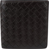 Bottega Veneta Intrecciato Leather Bifold Card Holder Wallet