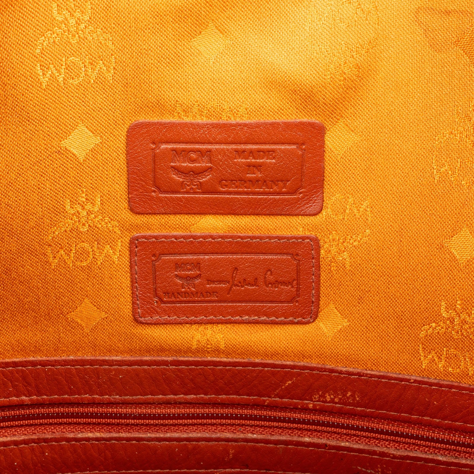 MCM Monogram Visetos Drawstring Bucket Crossbody Bag - vintageandkickz