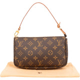 Louis Vuitton Monogram Canvas Pochette Accessoires Handbag