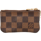 Louis Vuitton Monogram Damier Ebene Cles Key Pouch