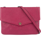 Louis Vuitton Leather Monogram Empreinte Twice Crossbody Bag